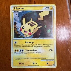 Pikachu Pokémon card hgss503 promo